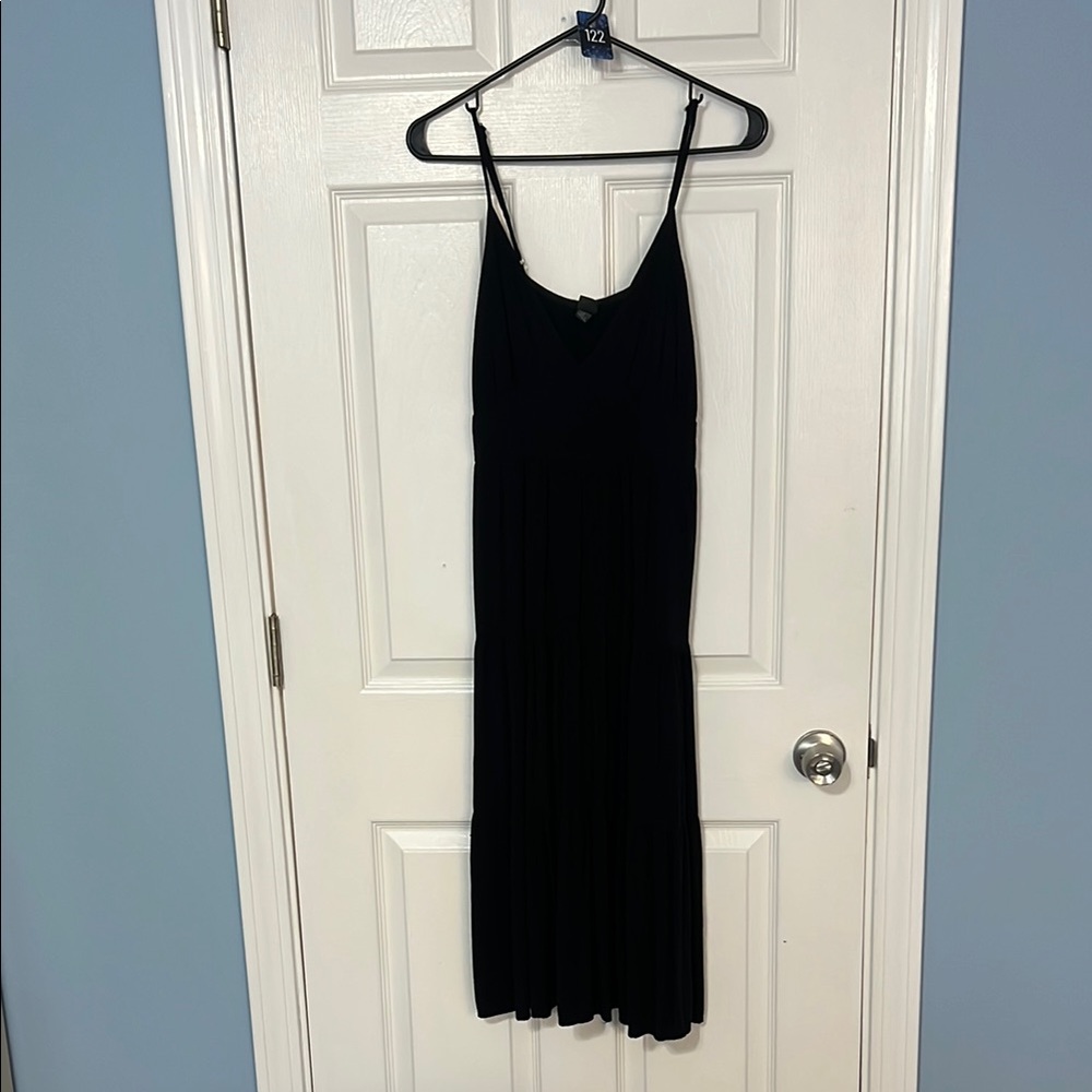 Wild Fable Chic Black Midi Dress